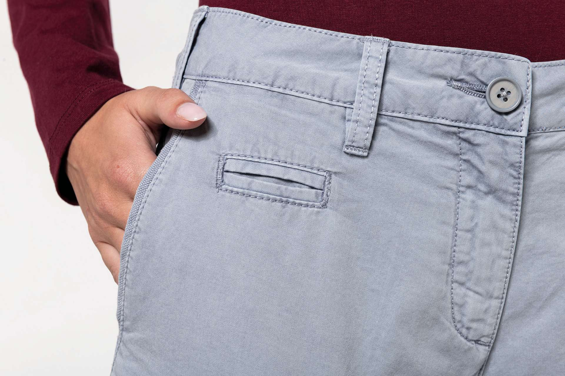 Bermude ženske WASHED EFFECT