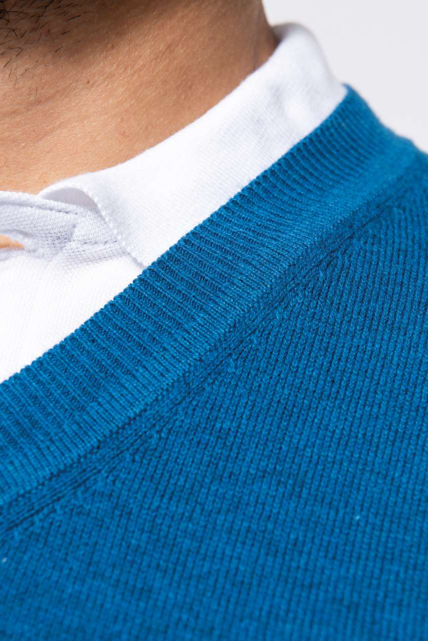 Džemper muški Kariban Premium V izrez